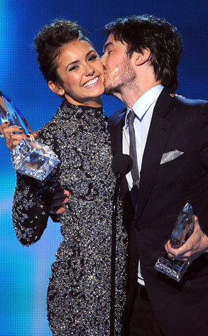 Nina Dobrev, Ian Somerhalder, People's Choice Awards Nina Dobrev, Ian Somerhalder, People's Choice Awards